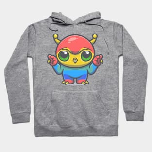 Galactic Gestures - The Non-Verbal Novice Hoodie